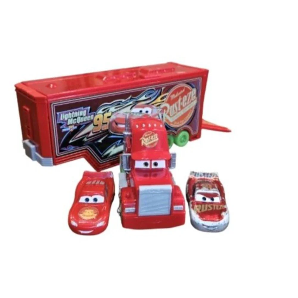 Disney Pixar Cars Mack Hauler Lightning McQueen Sally Diecast & Plastic Lot 9Pc - Picture 5 of 12